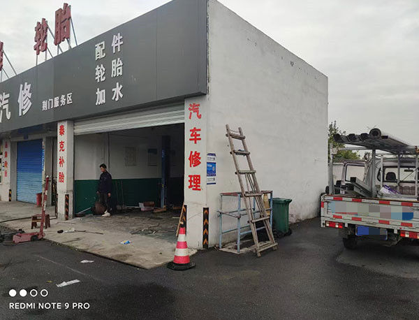 工業(yè)抗風(fēng)門(mén)案例